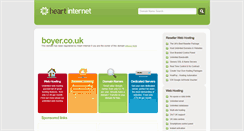 Desktop Screenshot of boyer.co.uk